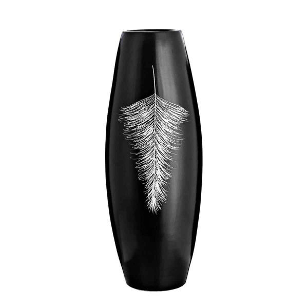 Black vase