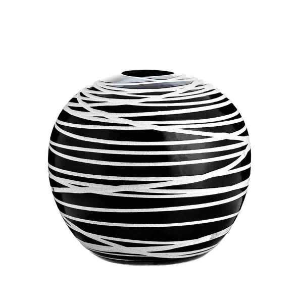 Artistic black vase