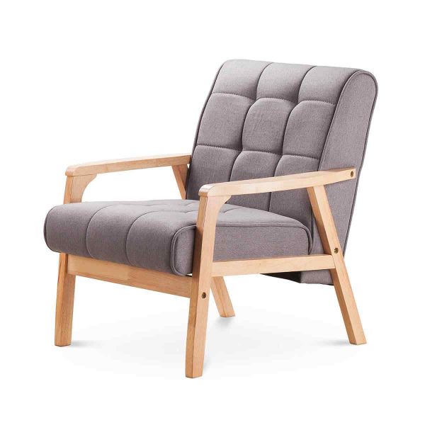 Wooden armchair